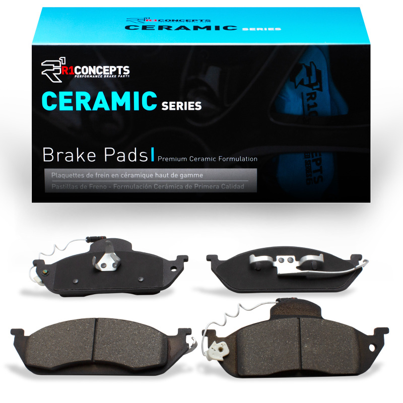 Mercedes-Benz ML350 Brake Pads - Front - R1 Concepts - Ceramic - `98-`05